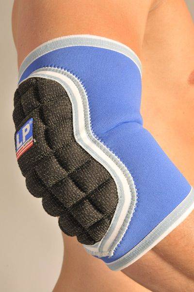 LP Support Kevlar Ellenbogenschützer Vorderansicht