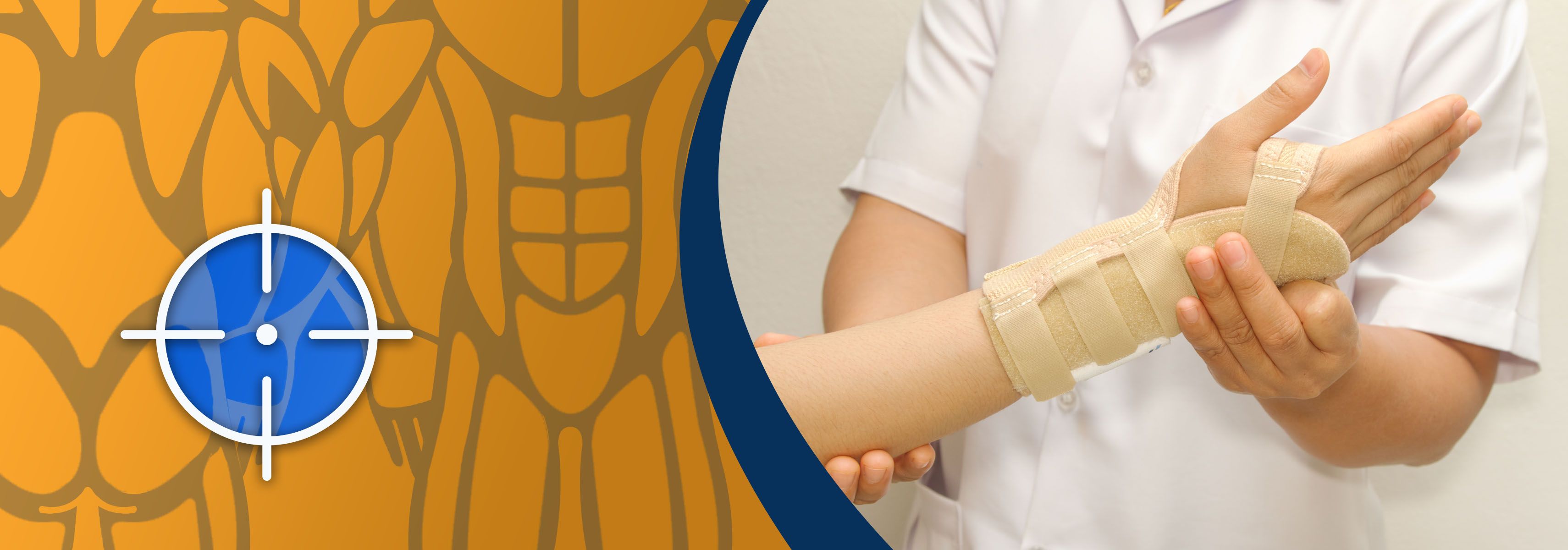 Wozu dient die Schiene in einer Handgelenkbandage