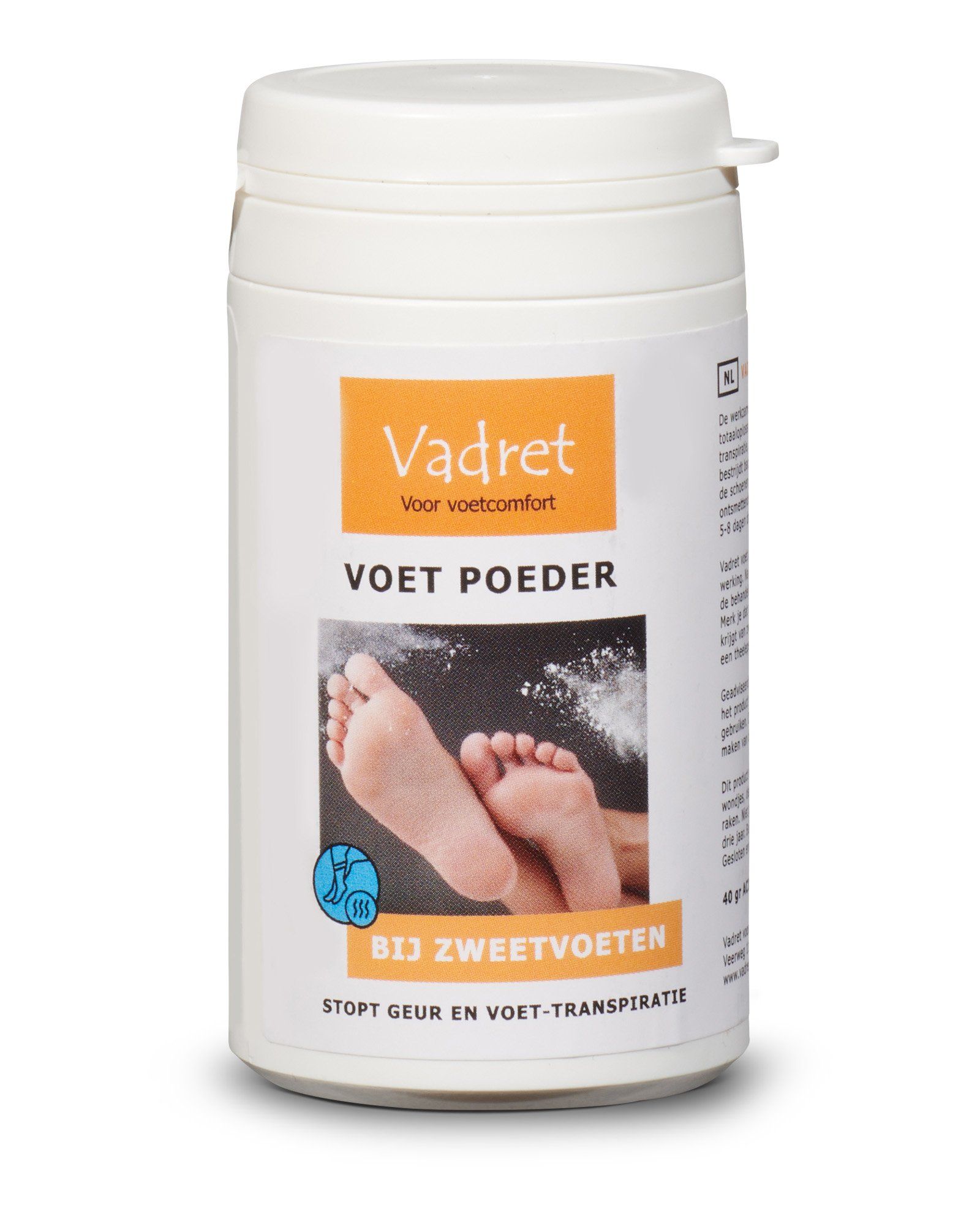 Vadret – Anti-Schweißfuß Perlen Verpackung