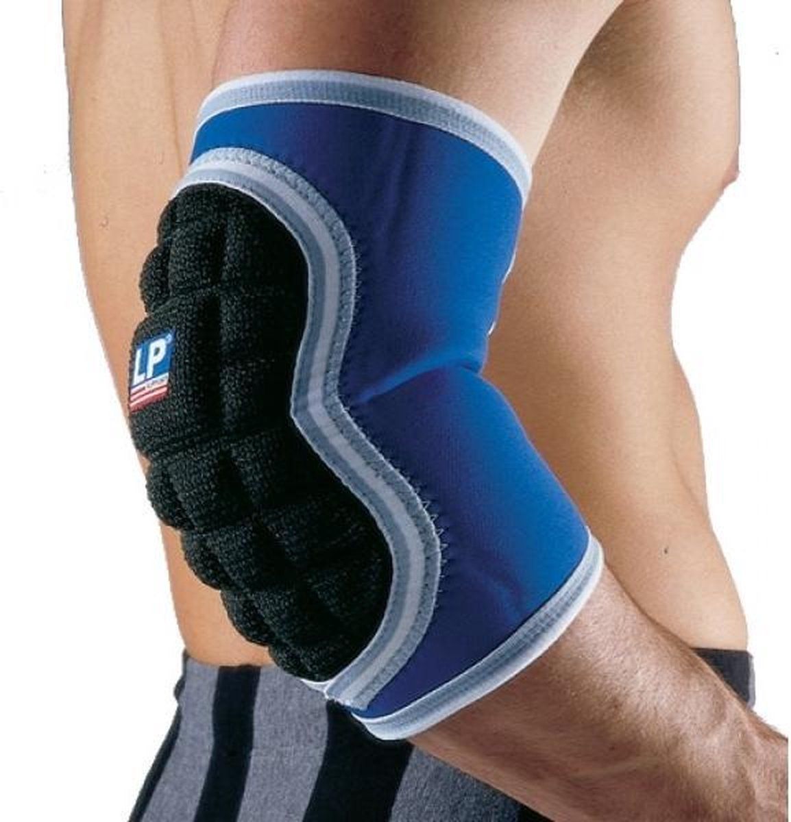 LP Support Kevlar Ellenbogenschützer Seitenansicht