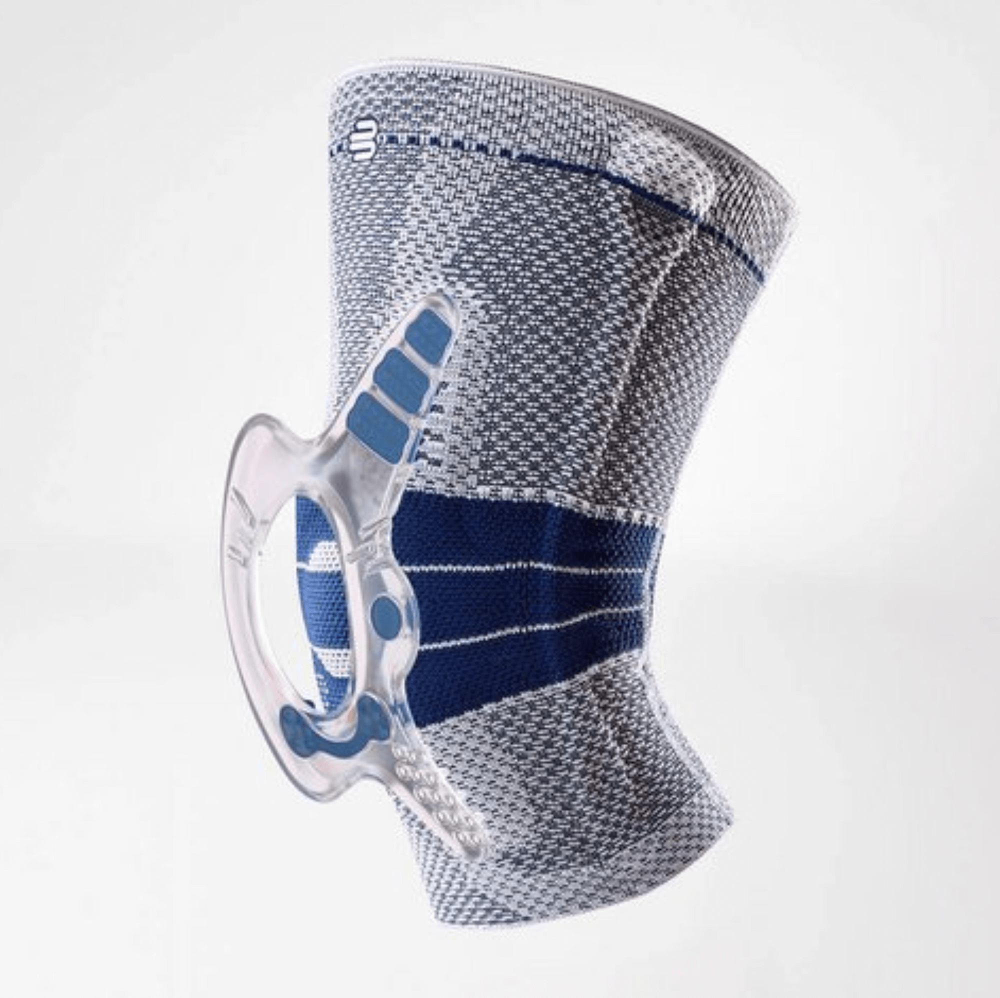 Gel cushion pad of the Bauerfeind GenuTrain A3 Knee Support