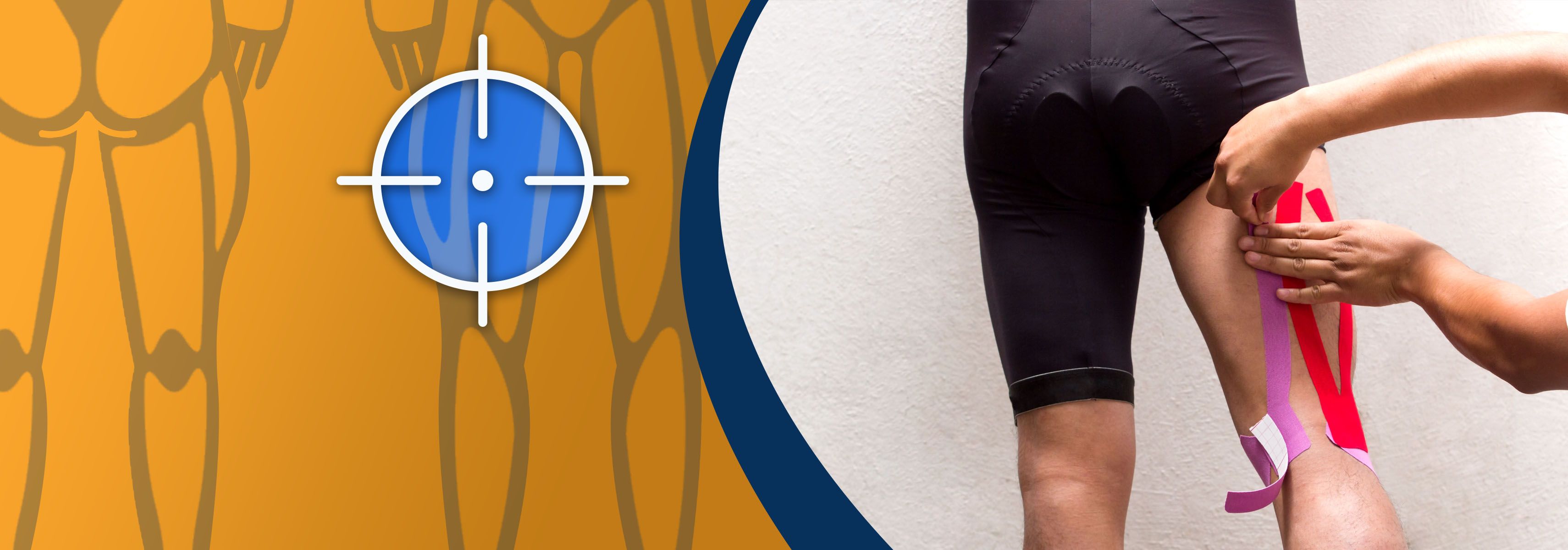 How to tape the thigh