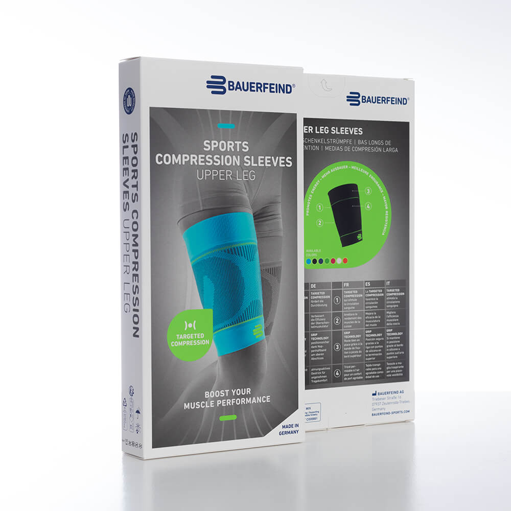 Bauerfeind Sports Kompression Oberschenkel Hamstring Sleeve Verpackun g