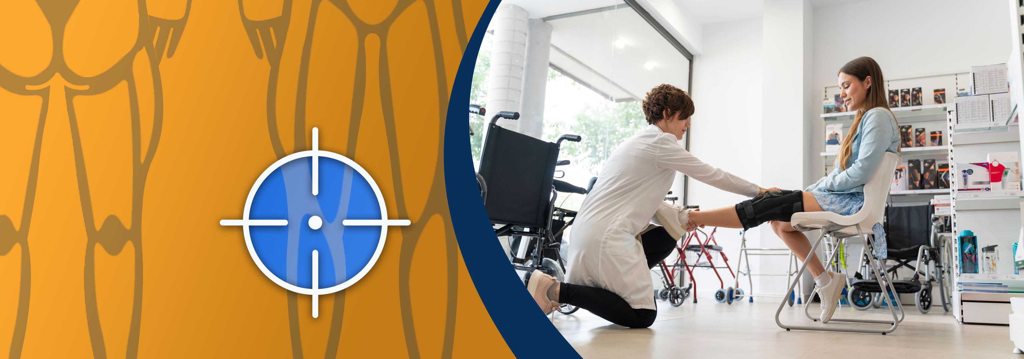 Wie funktioniert eine Kniebandage