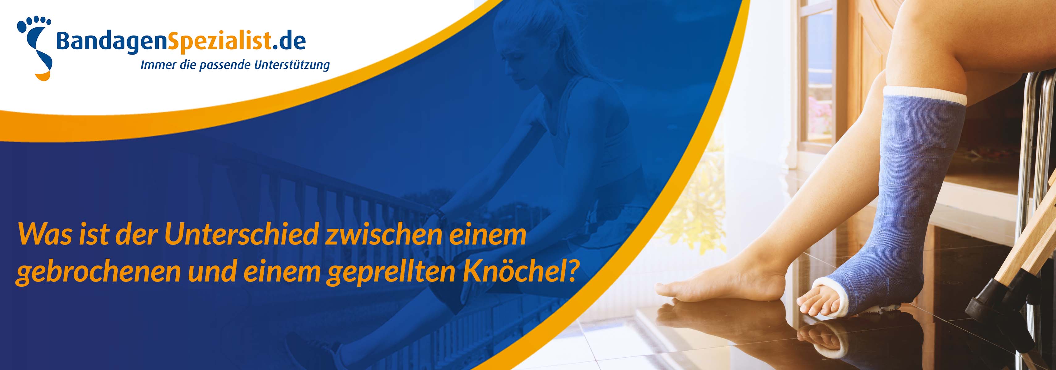 Was ist der Unterschied zwischen einem gebrochenen und einem geprellten Knöchel?