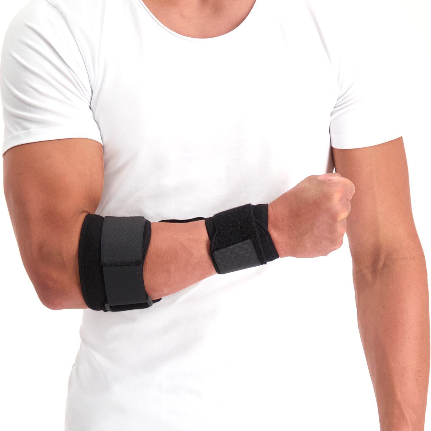 Viofix Bowling – Tennis Ellenbogenbandage Vorderansicht