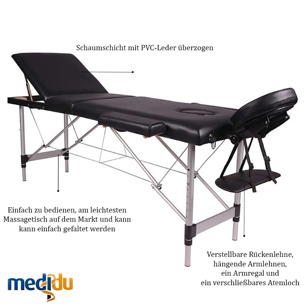 Dunimed Massagetisch Aluminiumrahmen (klappbar) kaufen
