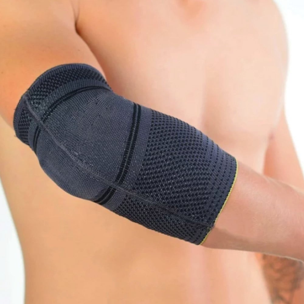 Novamed Ellenbogenbandage - Premium Komfort getragen Unteransicht