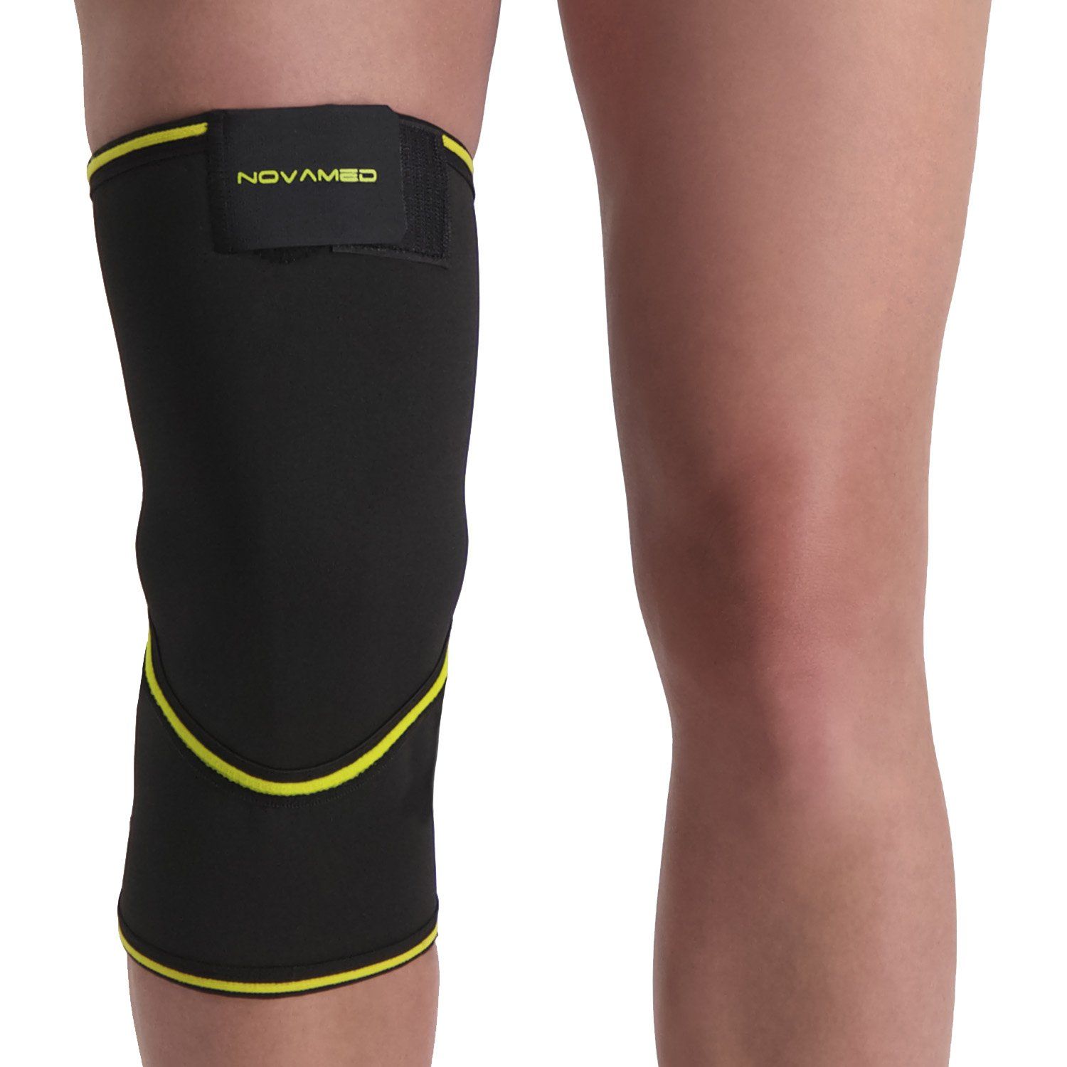 Novamed Neopren Knie-Stützbandage Vorderansicht