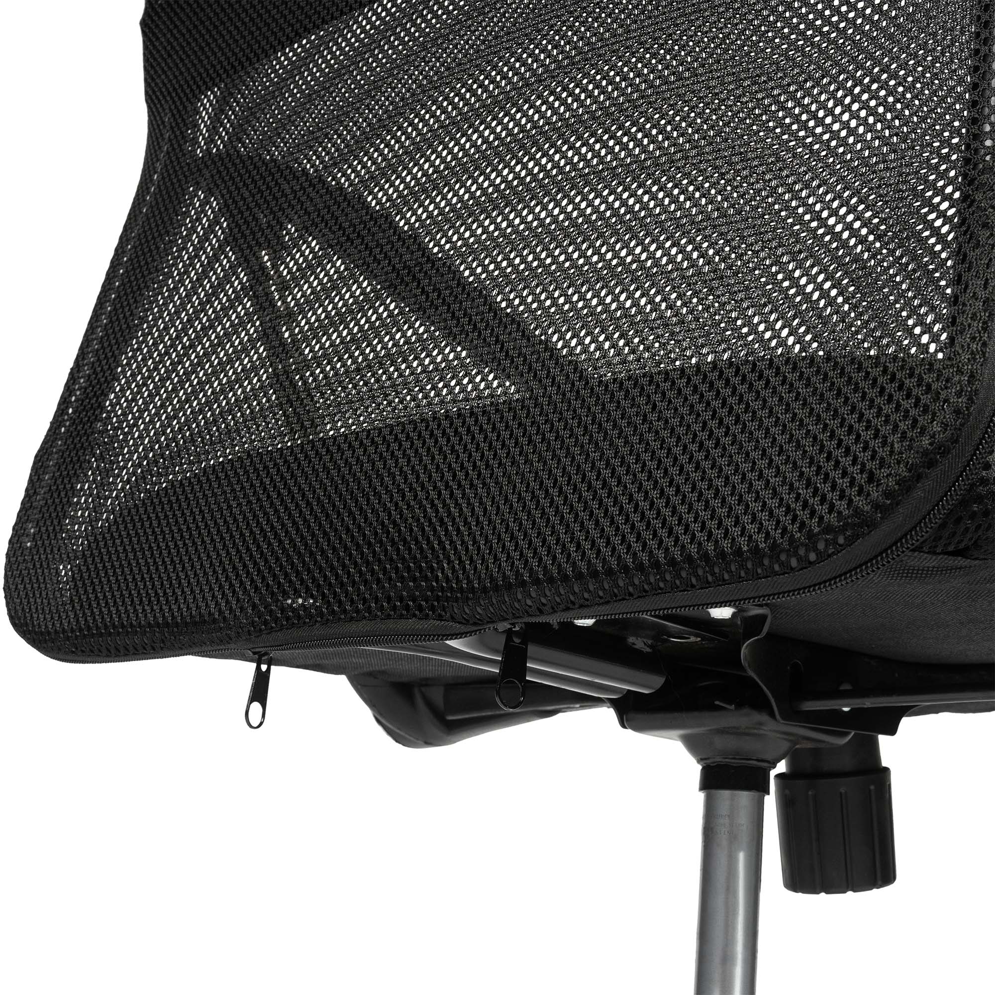 Ergodu Ergonomic Mesh Office Chair bottom of the backrest