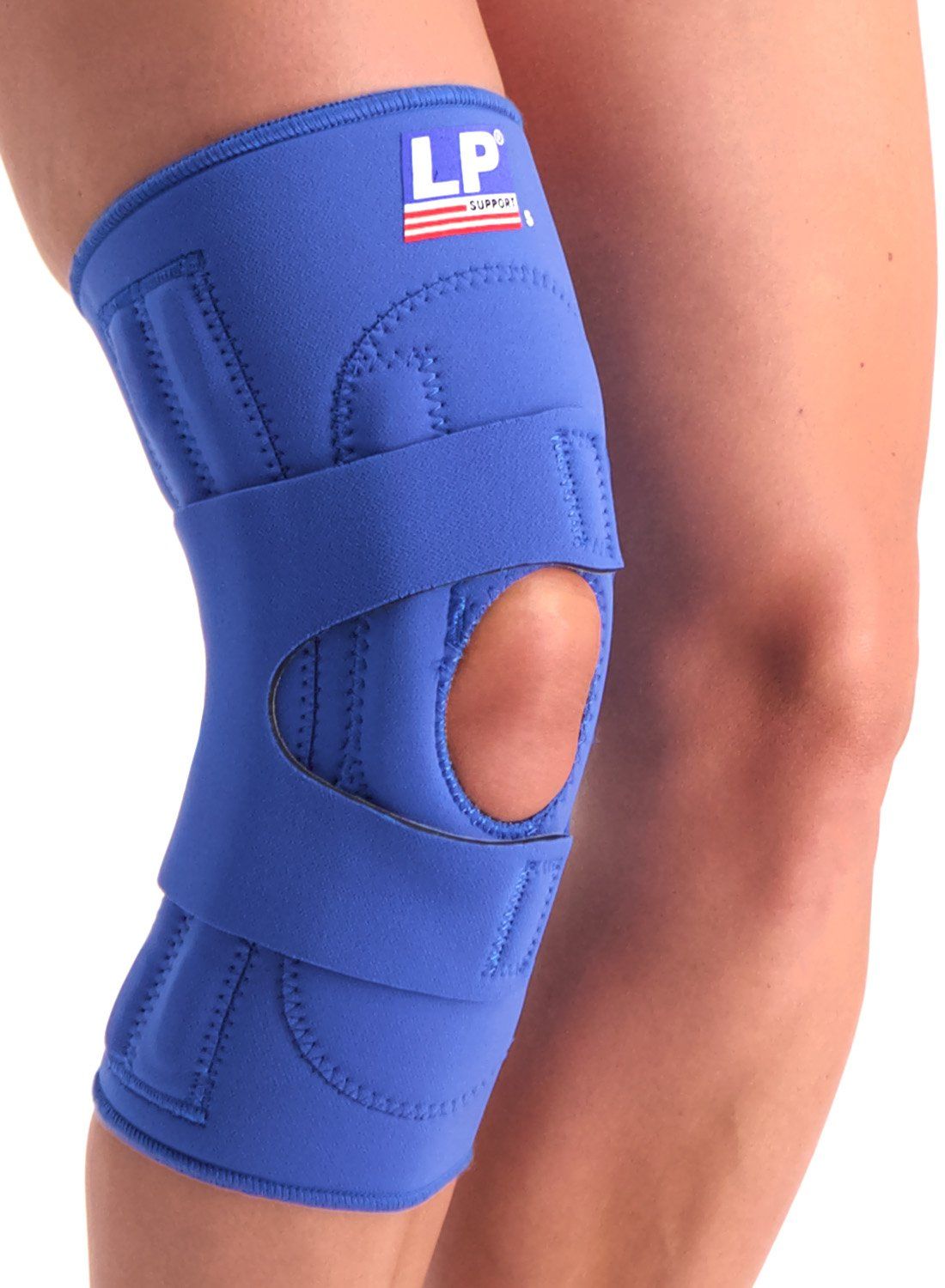 LP Support 721 Knee support worn by person on right knee