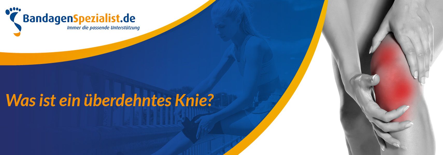 Was ist ein überdehntes Knie
