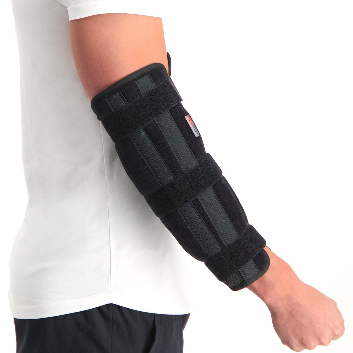 Super Ortho Ellenbogenschiene / Unterarmschiene rechte Seitenansicht