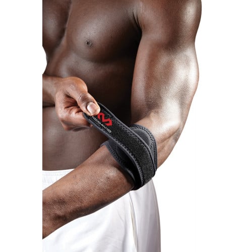 McDavid Dual Band Ellenbogenbandage Anziehen