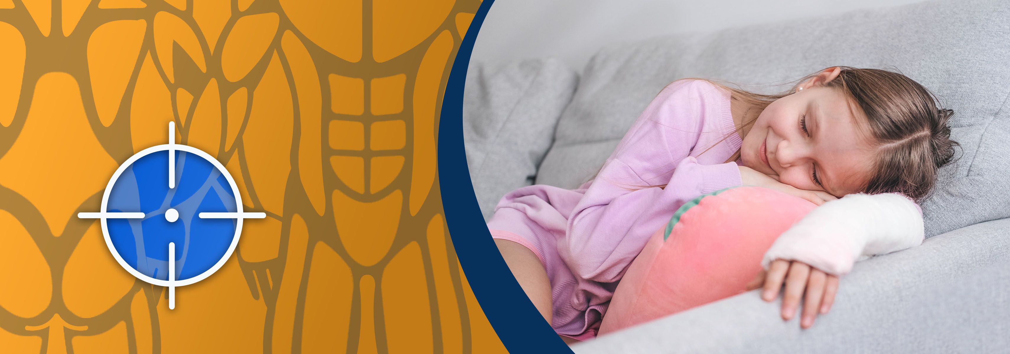 Sleeping with a broken wrist