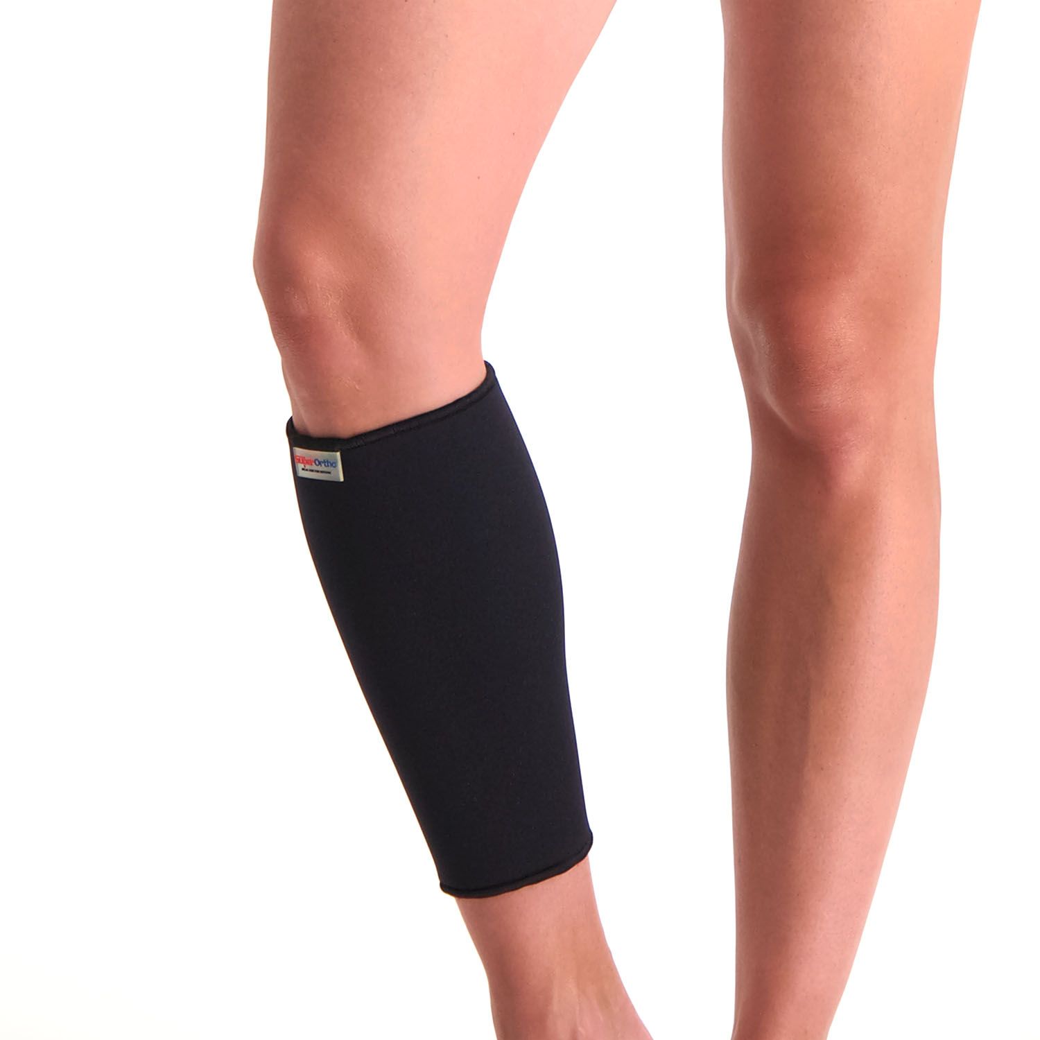 Super Ortho Wadenbandage schwarz Rückseite