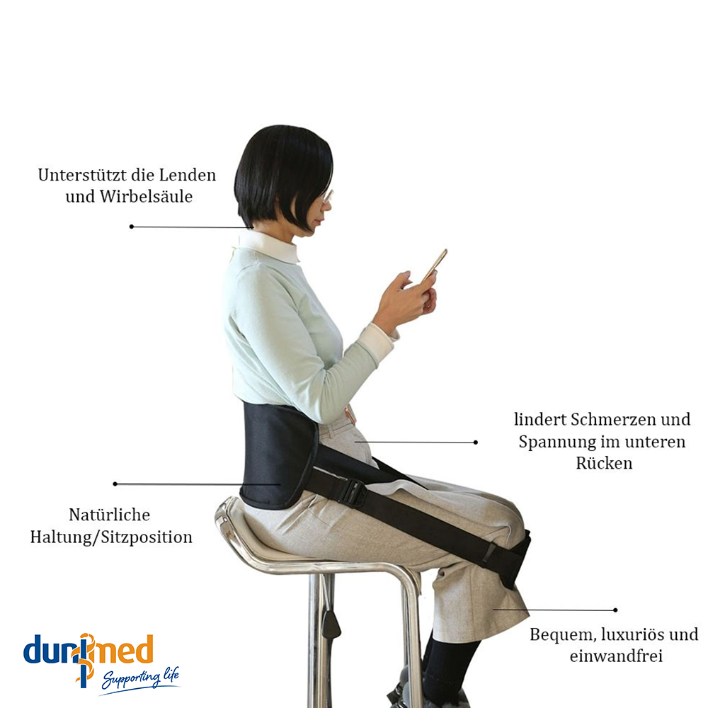 Dunimed Back-Up Ergonomische Rückenstütze Produktspezifikationen