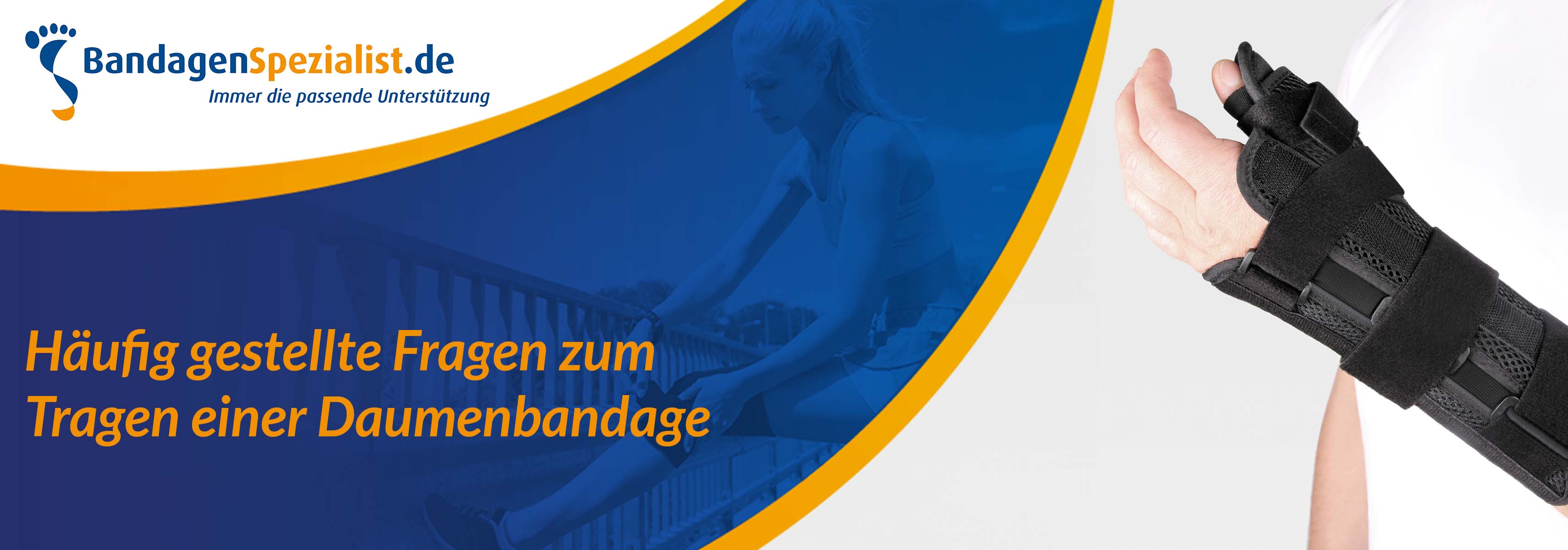 Häufig gestellte Fragen zum Tragen einer Daumenbandage