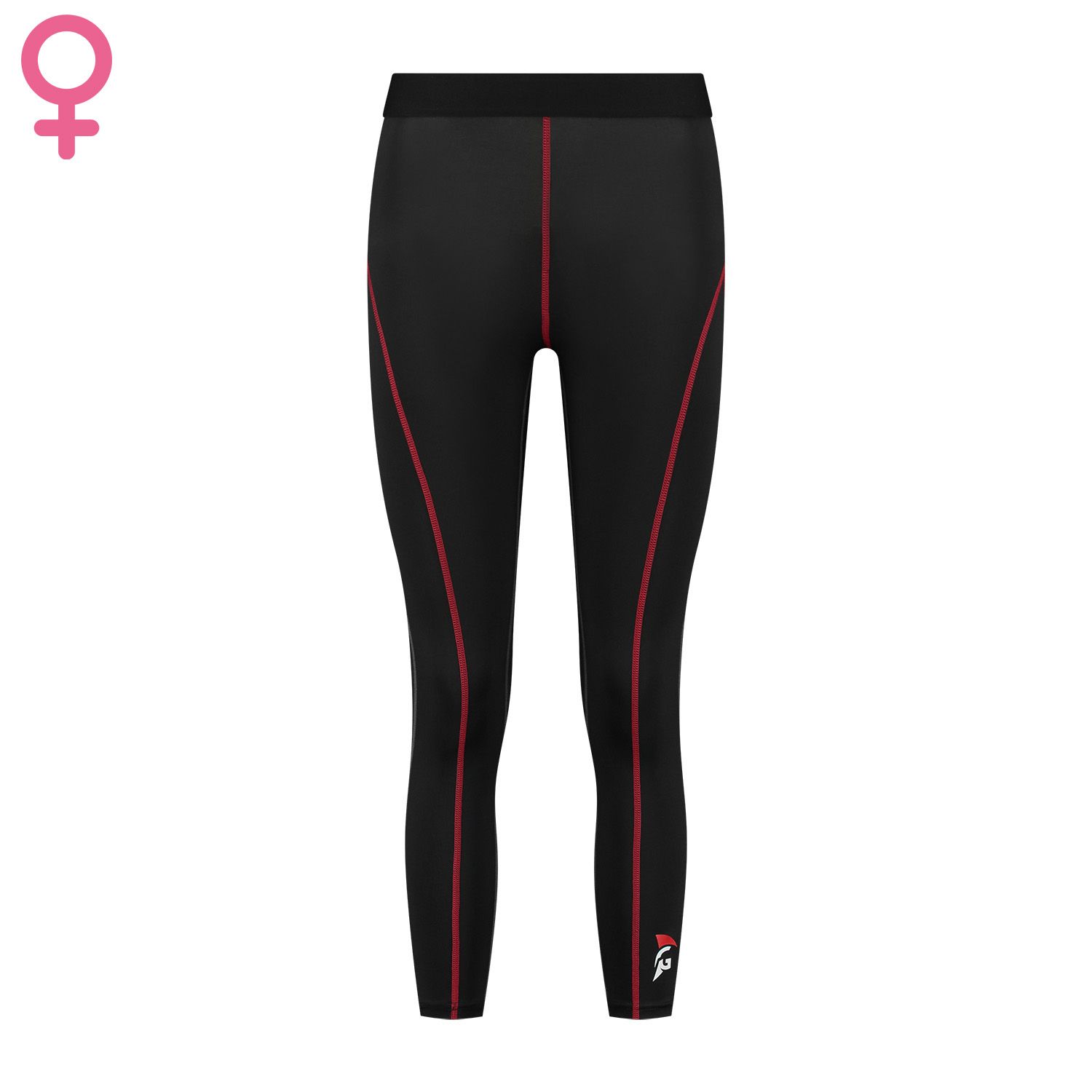 Gladiator Sports Kompressionshose Lang Damen Vorderansicht
