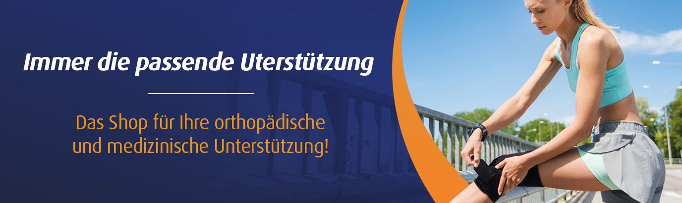 banner mobile Bandagenspezialist immer die passende Unterstützung