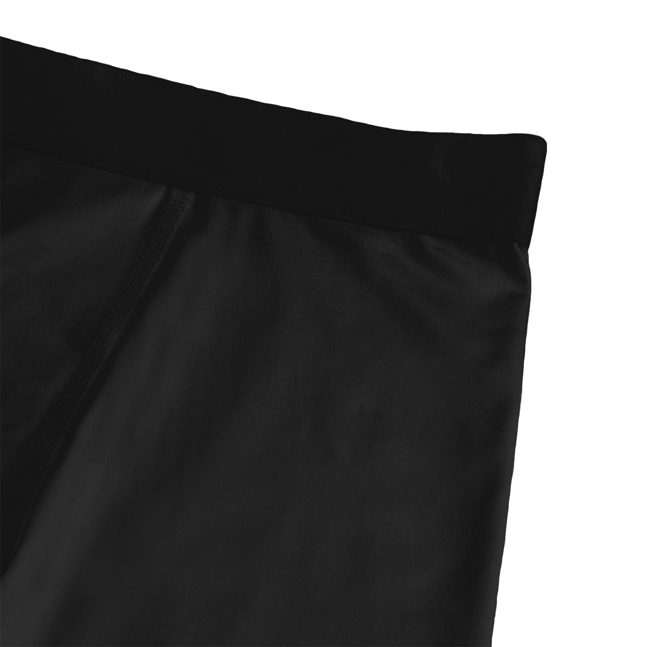 Waistband of the Gladiator Sports Men's Compression Shorts in Black