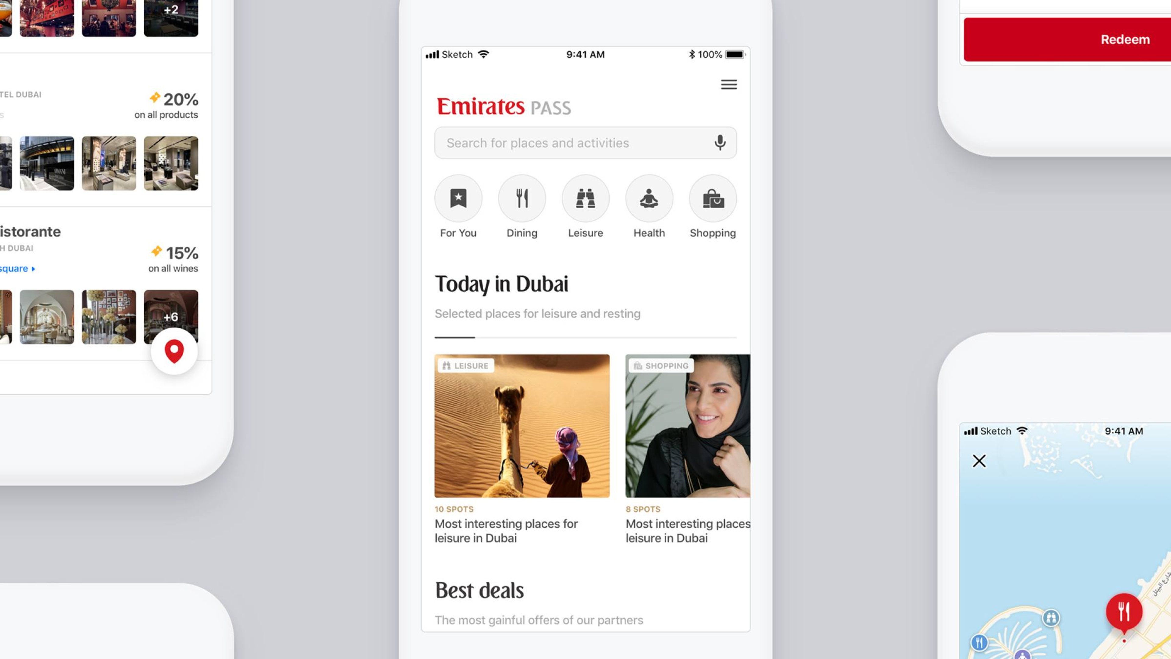 My Emirates Pass homepage 