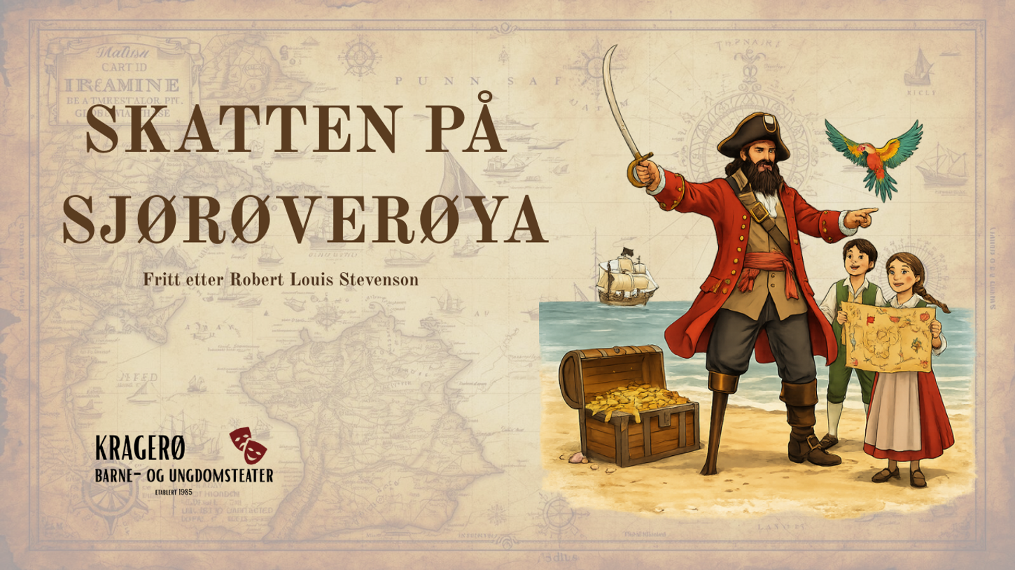 Skatten på Sjørøverøya plakat