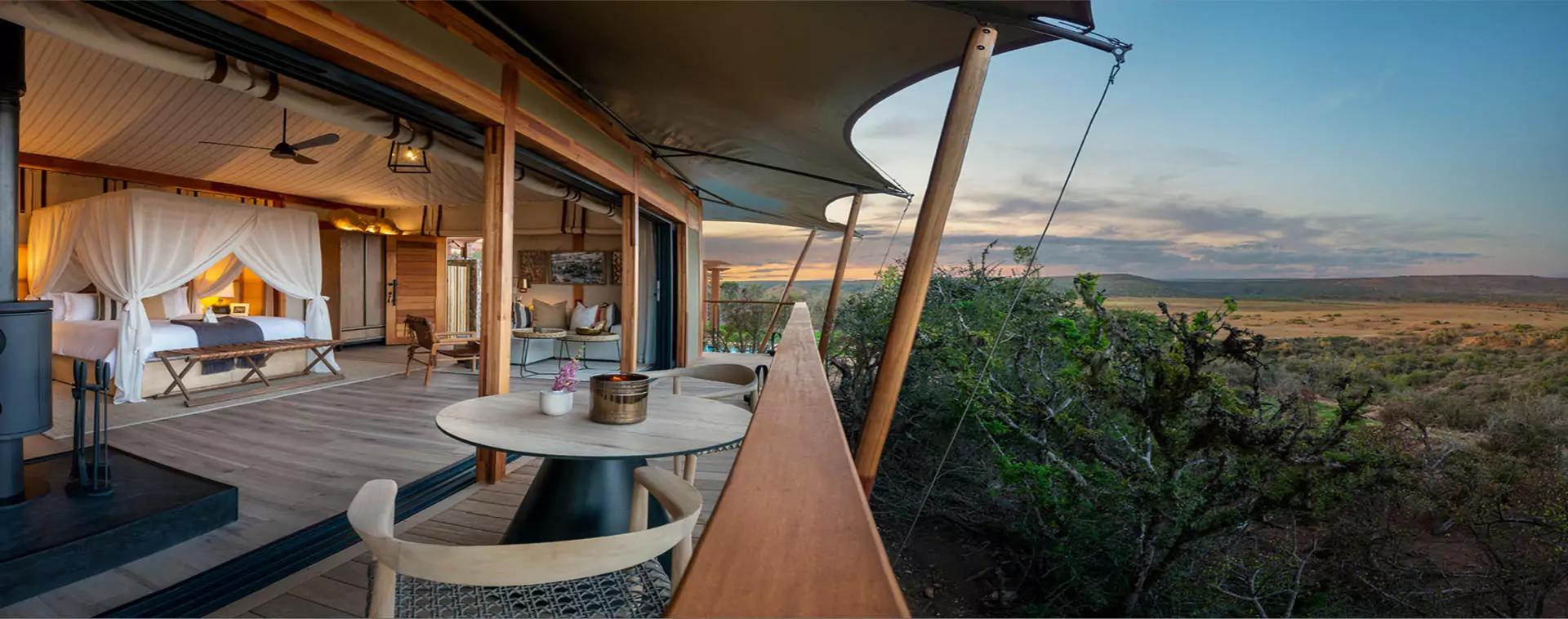 View over the Shamwari reserve