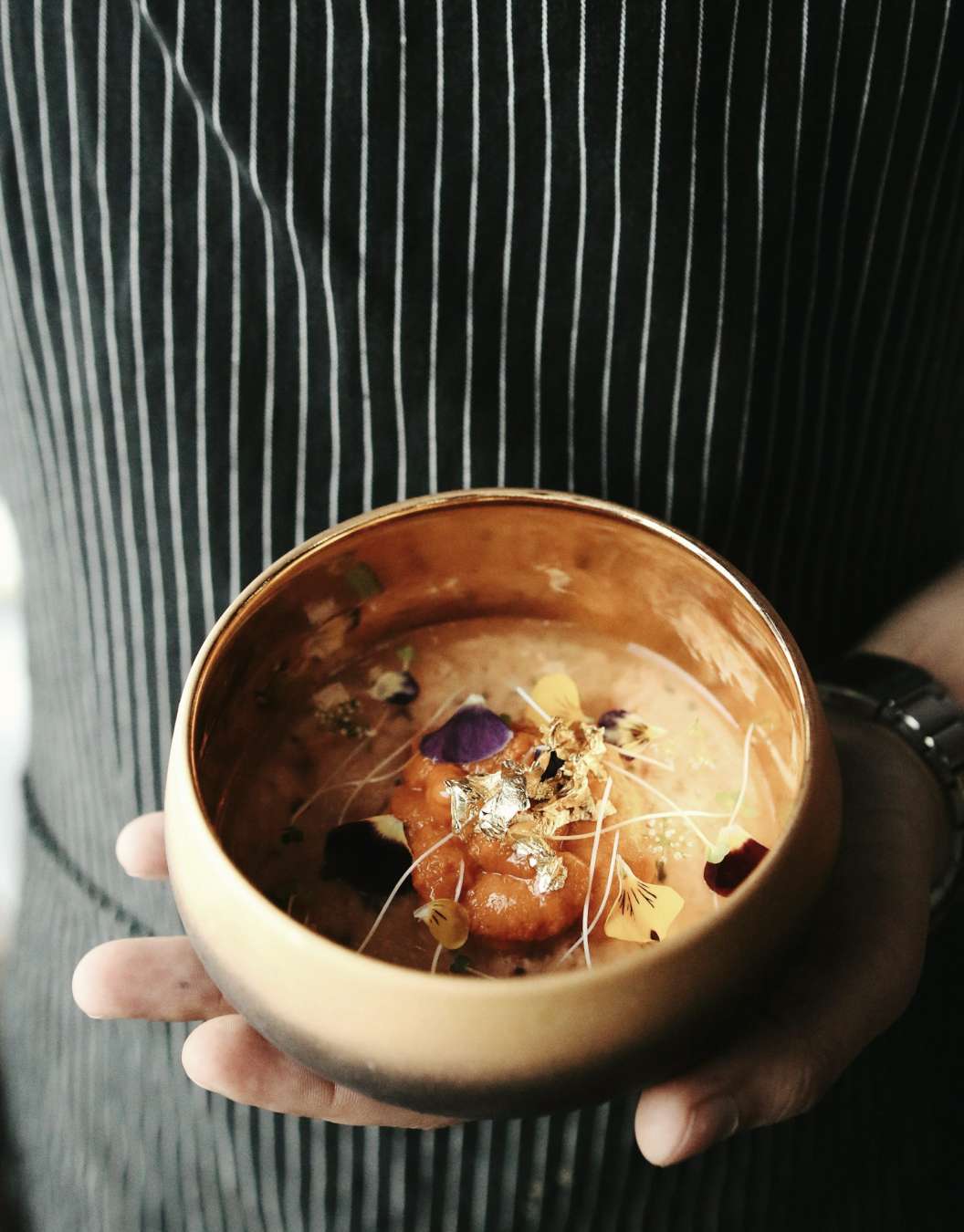Plated dish