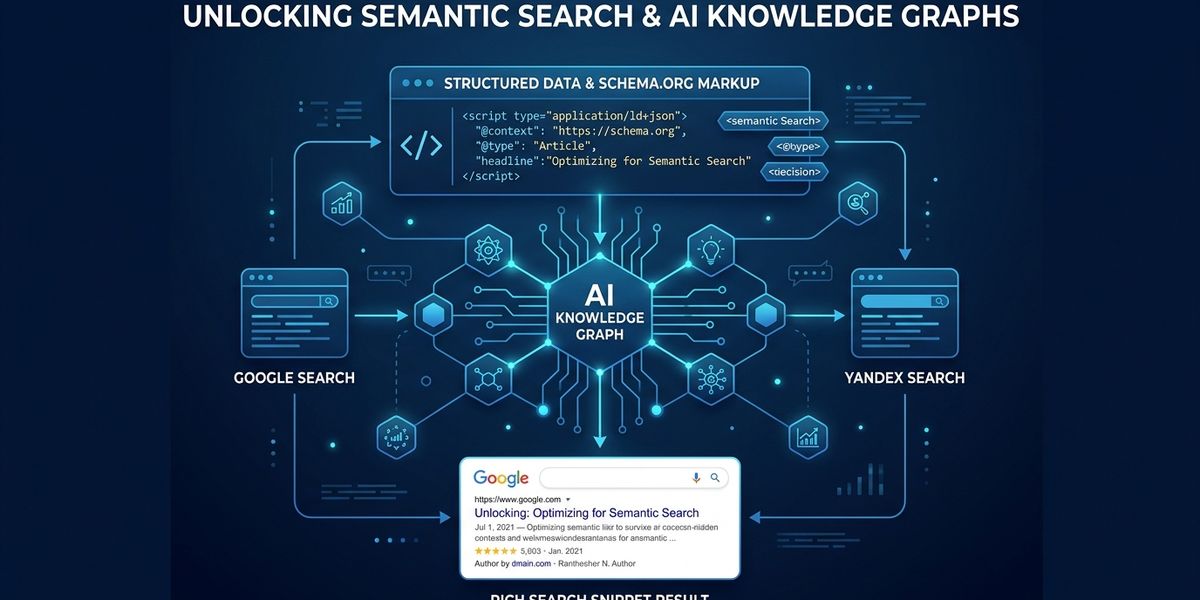 Микроразметка для Яндекса и Google в 2026–2027 годах: от сниппетов к ИИ и Knowledge Graph