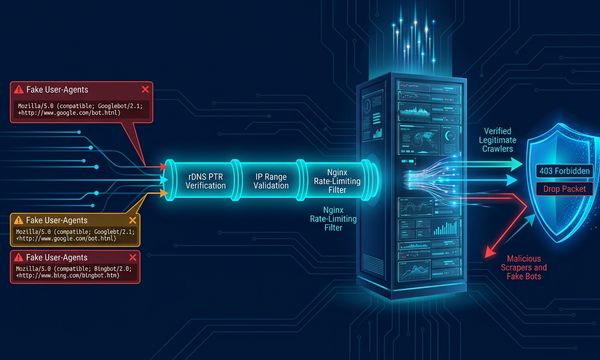 Кто на самом деле нагружает сайт: почему User-Agent врёт и как защитить сервер от сканеров