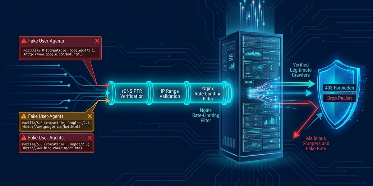 Кто на самом деле нагружает сайт: почему User-Agent врёт и как защитить сервер от сканеров