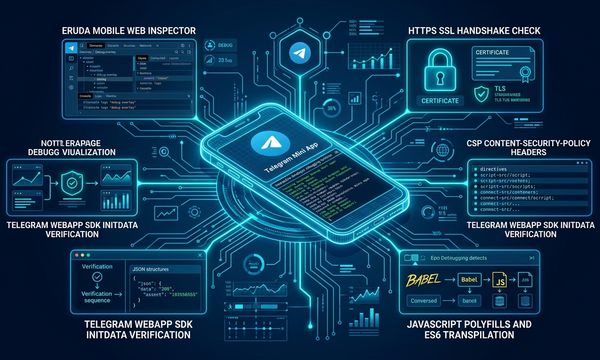 Белый экран в Telegram Mini App: почему приложение не открывается на iPhone и ПК и как это починить