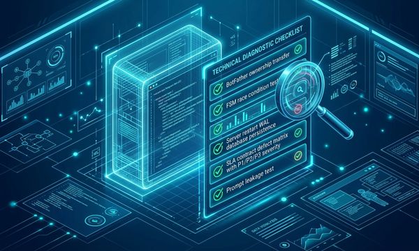 Как проверить Telegram-бота перед оплатой подрядчику: 7 приемочных тестов без знания кода и SLA к договору