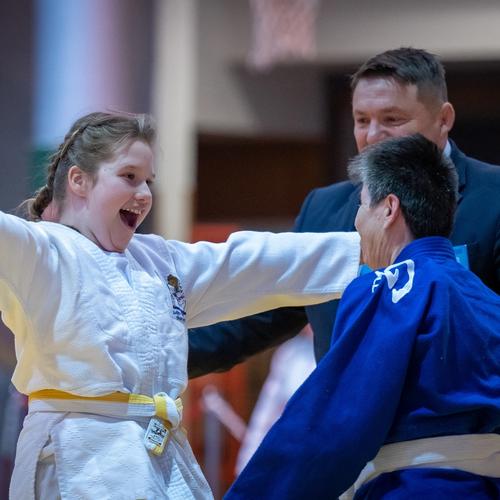 Inkluzivni judo za osebe s posebnimi potrebami