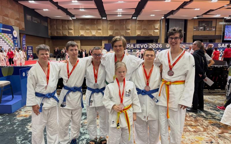 🥋 VELIK USPEH SLOVENSKE DELEGACIJE NA GRAND SLAM SPECIAL OLYMPICS JUDO OPEN SAR