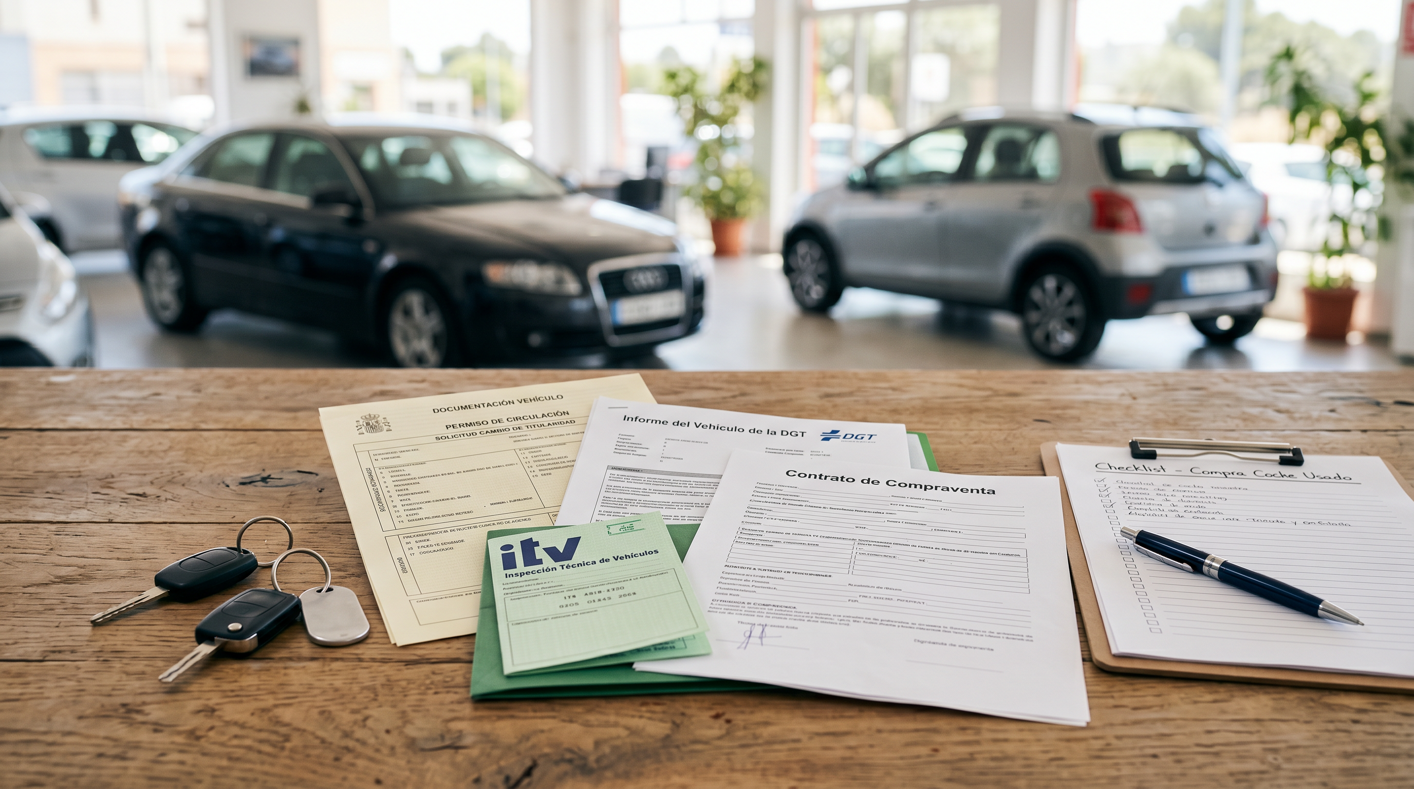 Documentos necesarios para comprar un coche de segunda mano