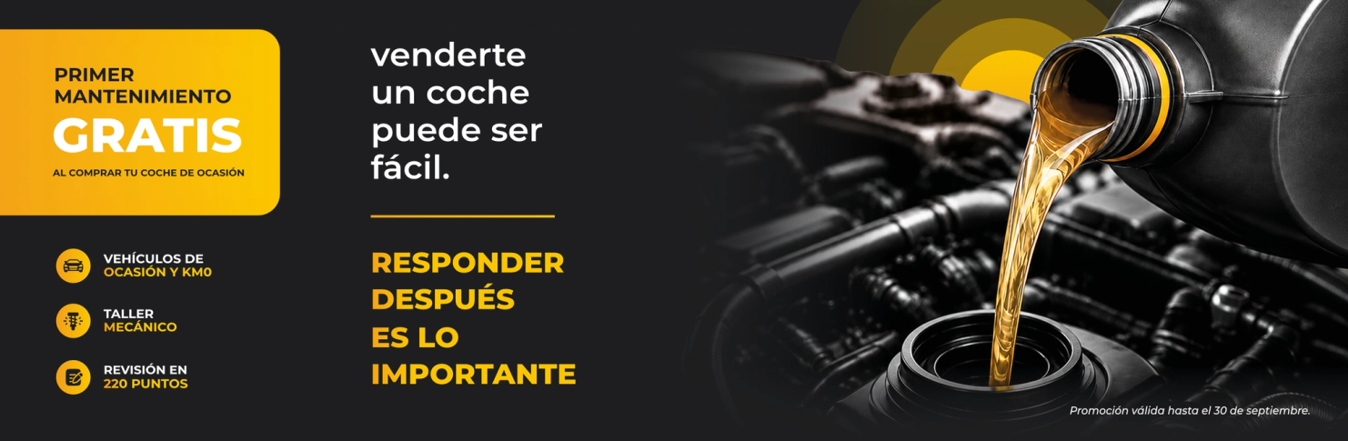 Primer mantenimiento gratis
