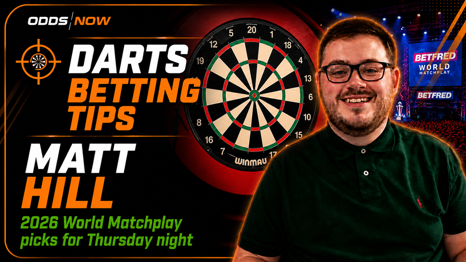 2026 World Matchplay: Three bets for Thursday evening's action
