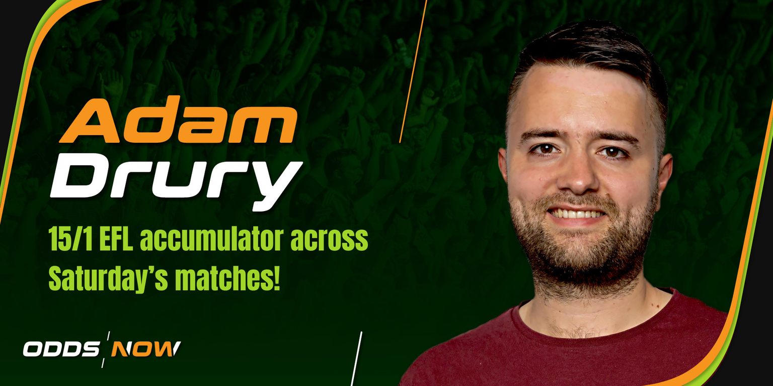 Check out Adam Drury's 15/1 Saturday EFL acca