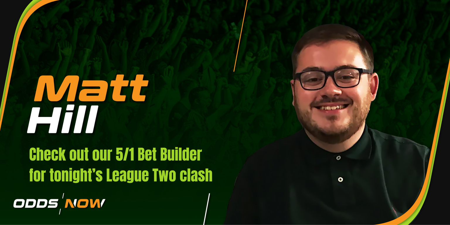 Check out our 5/1 Carlisle vs MK Dons Bet Builder