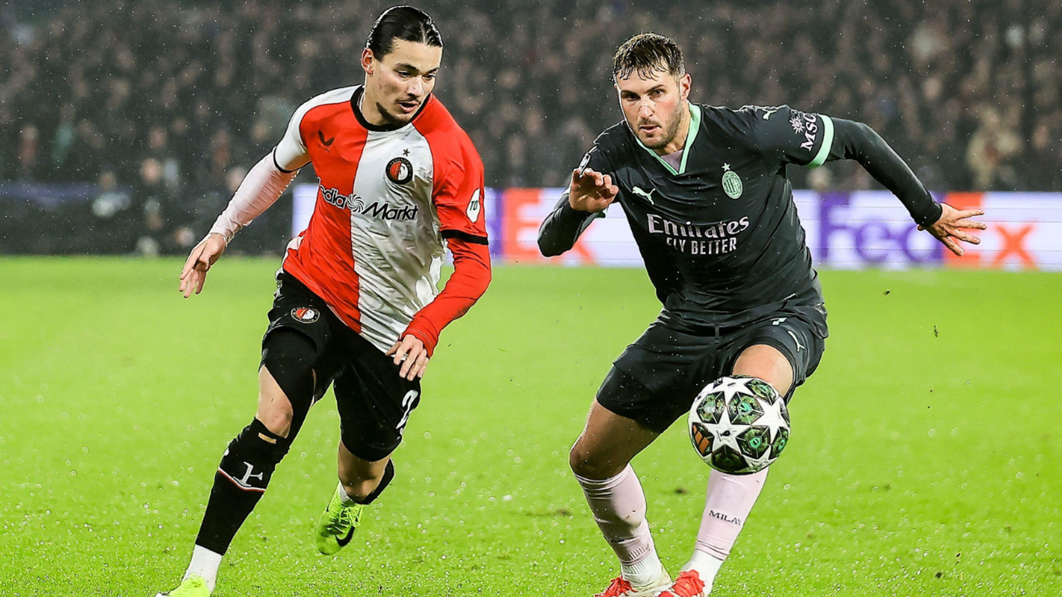 Back this 2/1 AC Milan vs Feyenoord single 