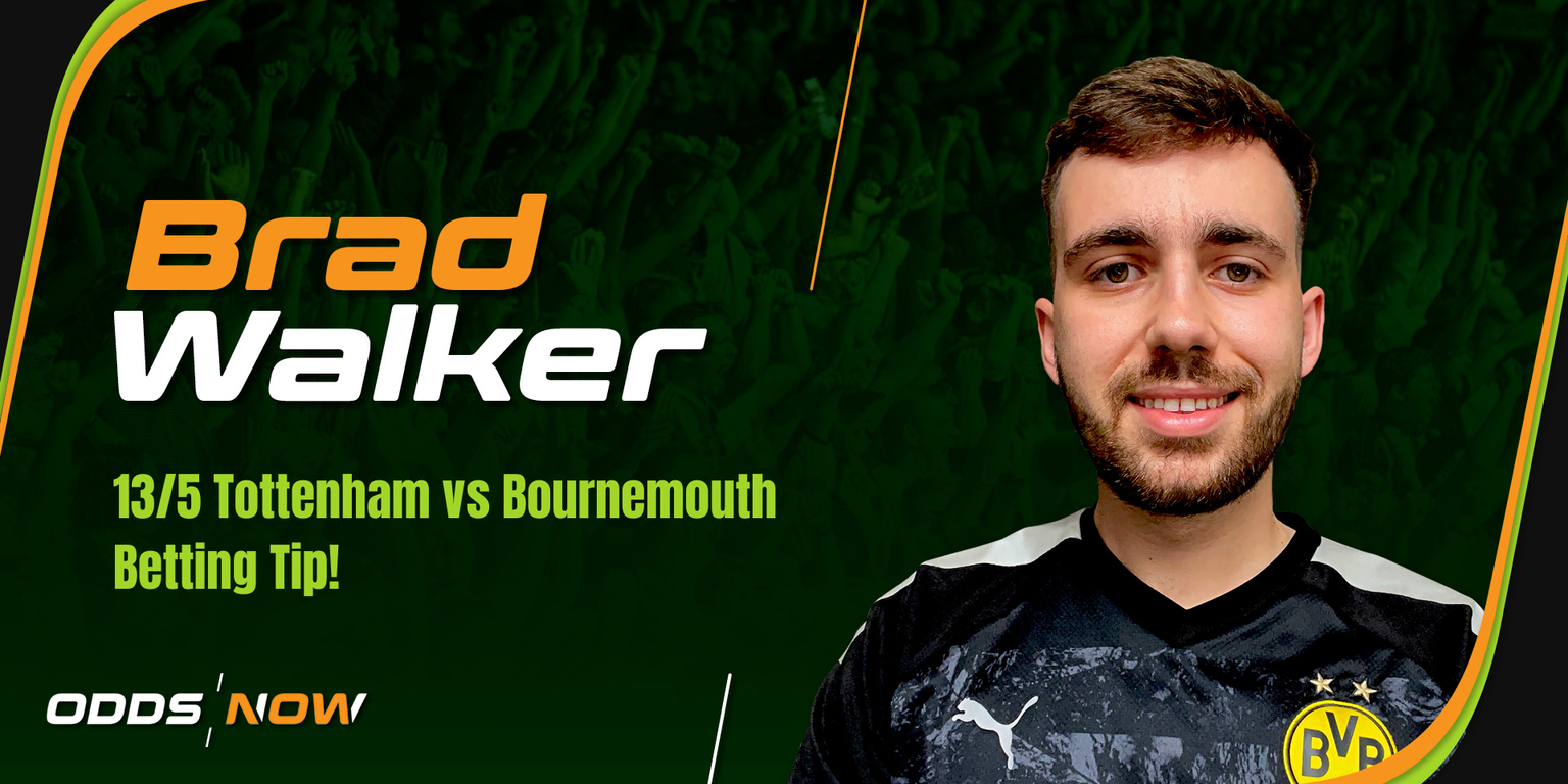 Check out this 13/5 Tottenham vs Bournemouth betting tip