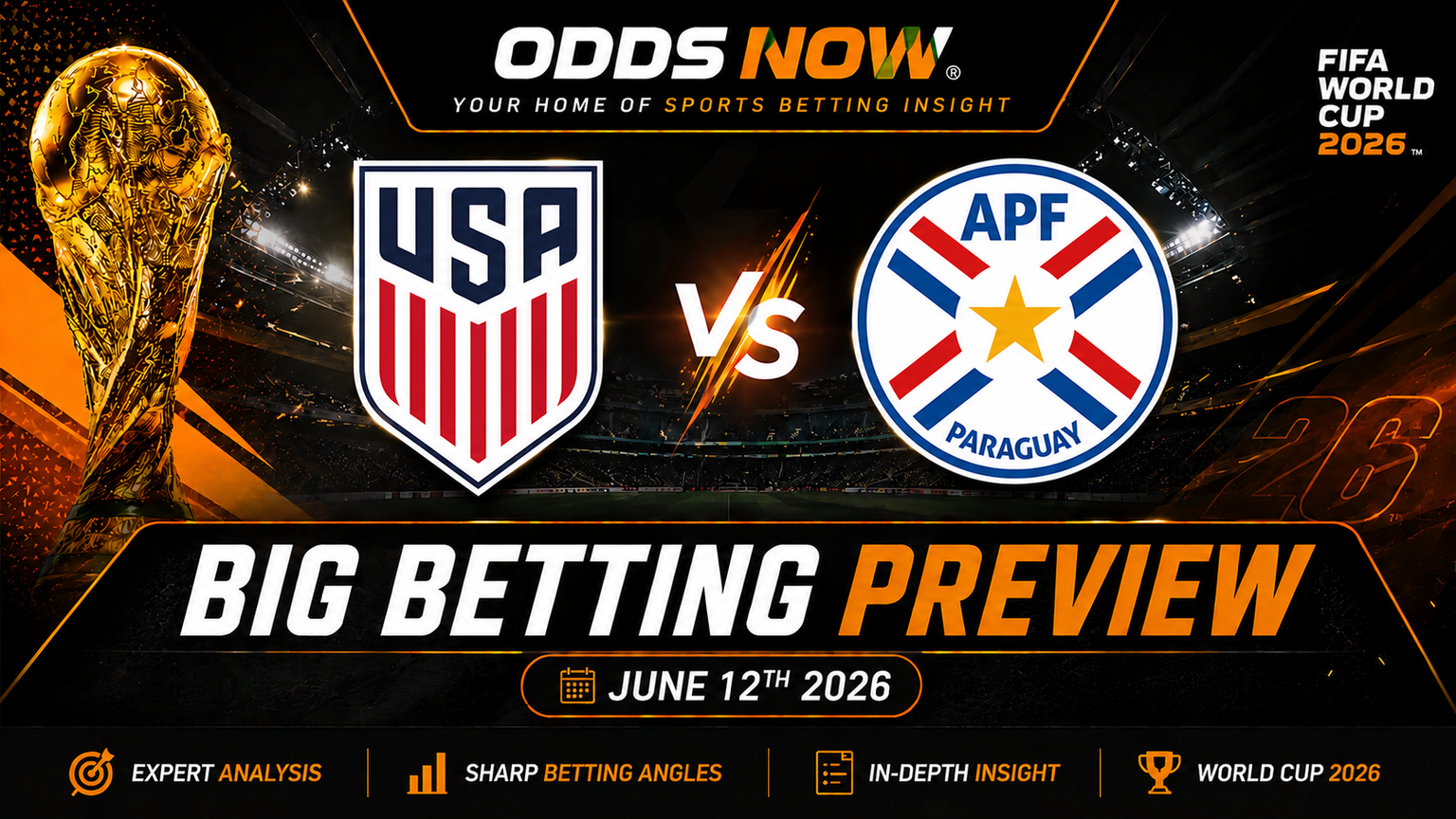 USA kick off their home World Cup campaign against Paraguay