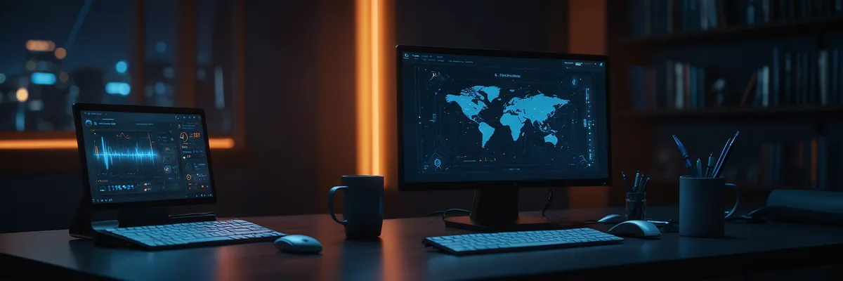 Robotic hand łączące ikony aplikacji w pipeline automatyzacji Zapier