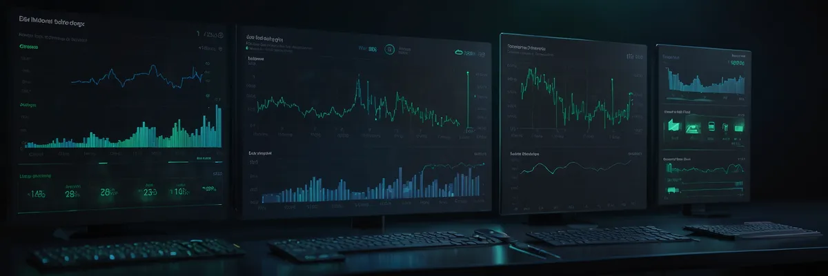 Dashboardy Performance Max Google Ads z wykresami wydajności kampanii