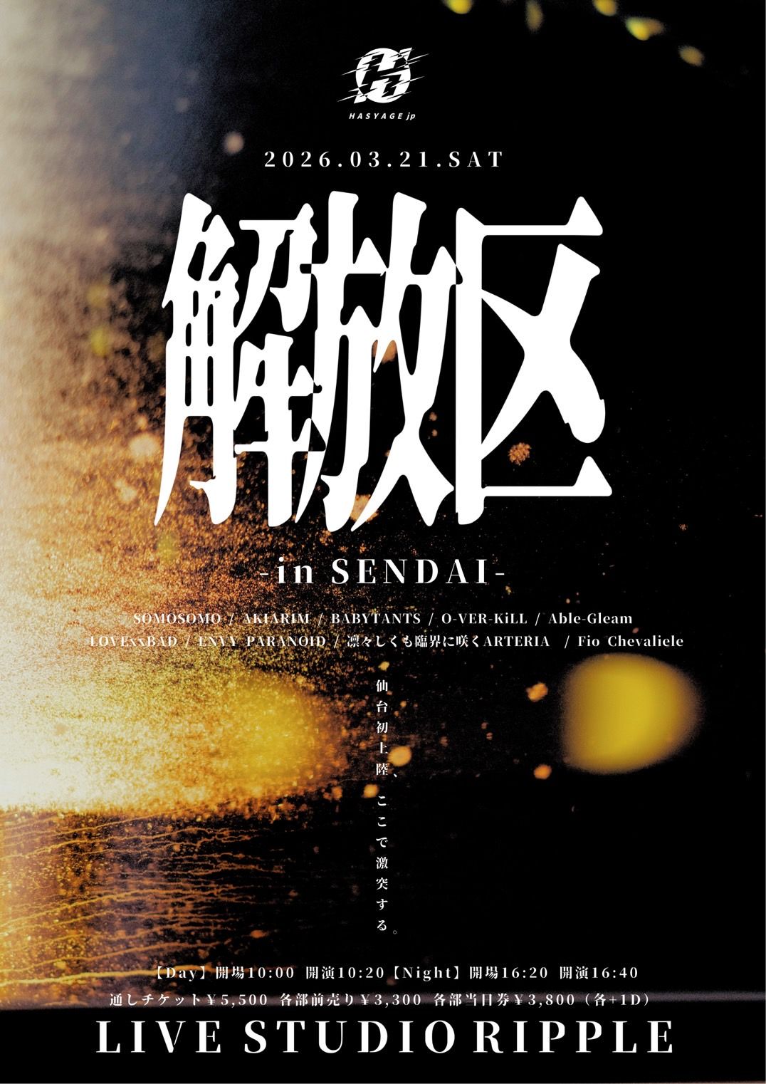 解放区 in SENDAI -Night- 