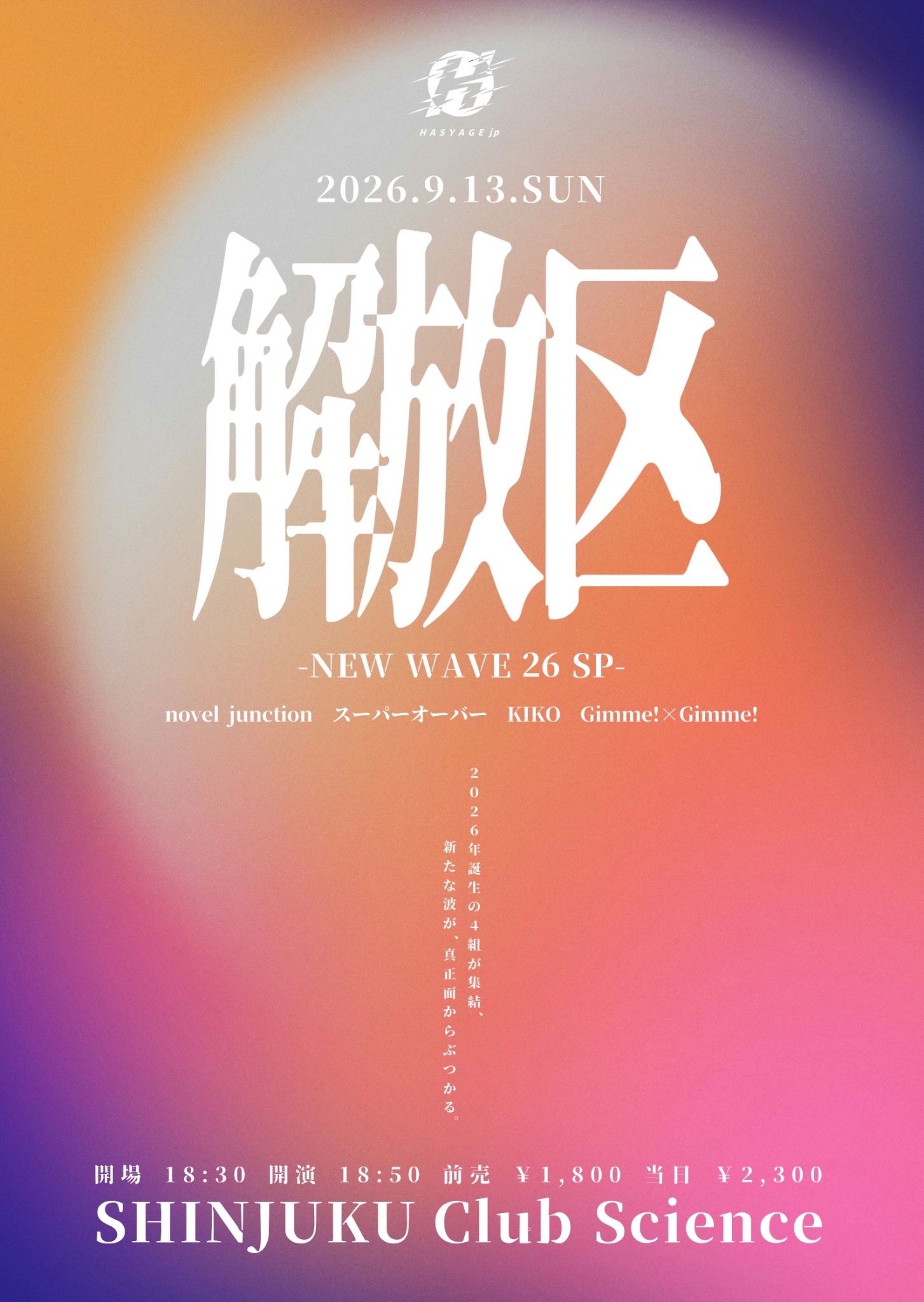 解放区 -NEW WAVE 26 SP-