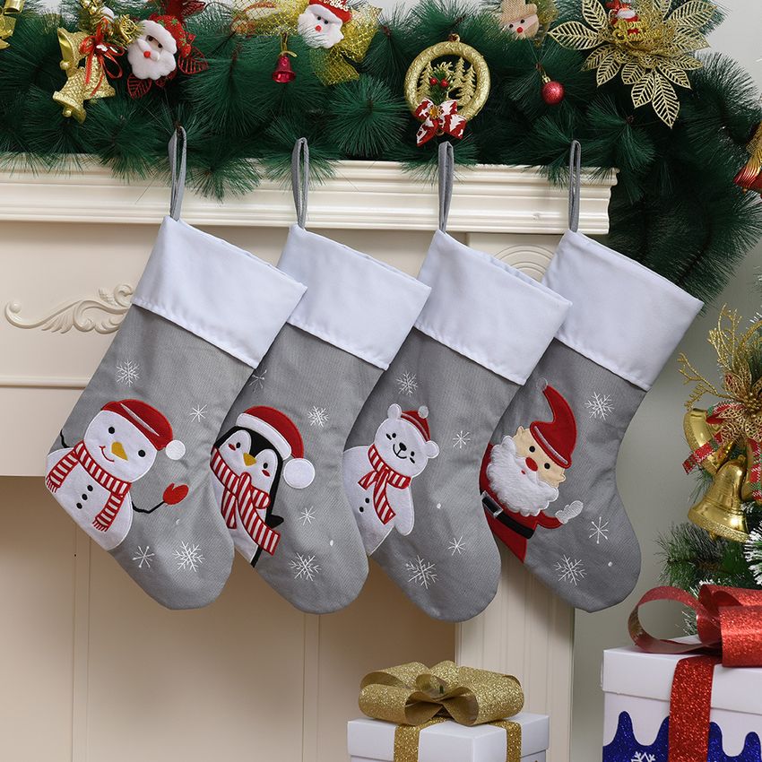 Embroidered Christmas Stocking