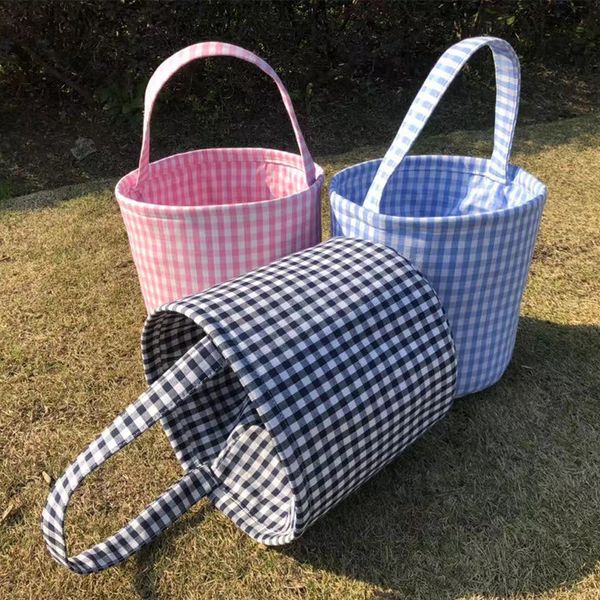 Gingham Easter Baskets
